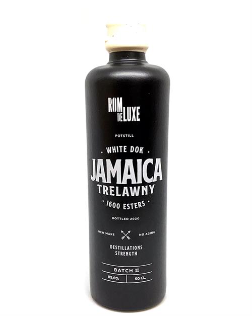 RomDeLuxe Trelawny High Esters Vit DOK Jamaica 50 cl Rom 85,6%