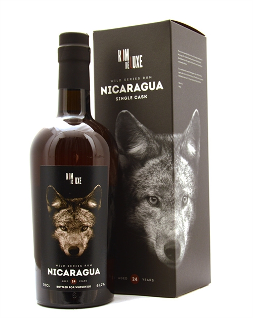 RomDeLuxe Wild Series Rom #37 Nicaragua Bottled For Whisky.dk Single Cask Rom 70 cl 61,2%