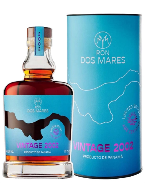 Ron Dos Mares 2002 Vintage Limited Edition 22 år Panama Rom 70 cl 46,5%