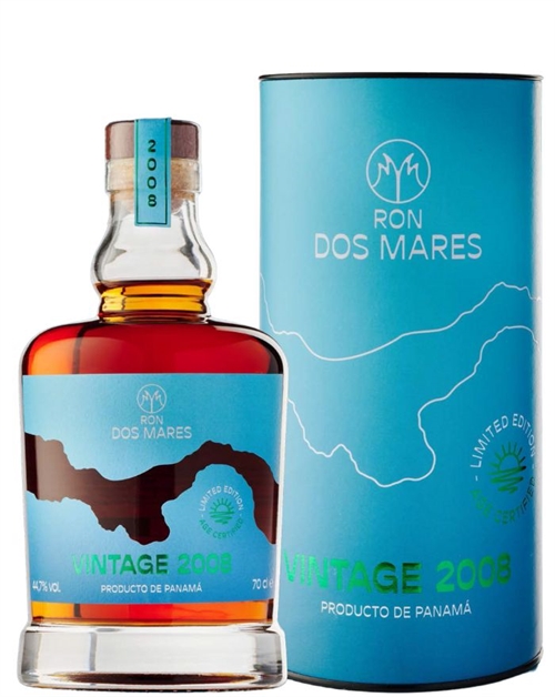 Ron Dos Mares 2008 Vintage Limited Edition 16 år Panama Rom 70 cl 44,7%