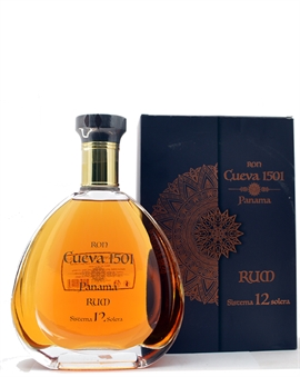 Ron Cueva 1501 Panama Rum 12 Solera Rom 70 cl 40%