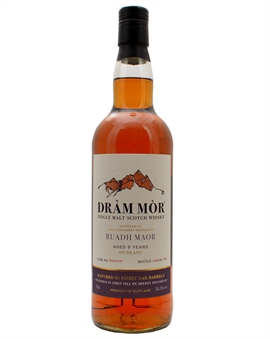 Ruadh Maor 9 år Dram Mor Highland Single Malt Scotch Whisky 70 cl 58,5%