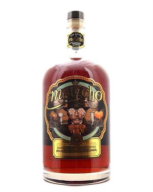 Rum Nation MAGNUM Meticho Choklad Infusion & Kola Golden Barrel Rom 450 cl 40%