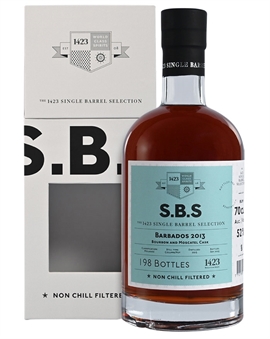 SBS Barbados 2013/2025 Single Barrel Selection 12 år Bourbon og Moscatel Cask Rom 70 cl 52%