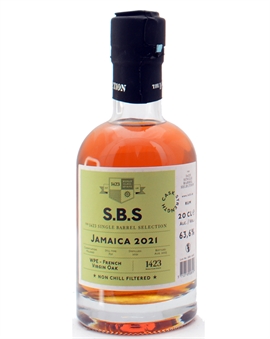 SBS Jamaica 2021 WPE French Virgin Oak Miniature Single Barrel Selection Jamaica Rom 20 cl 63,6%