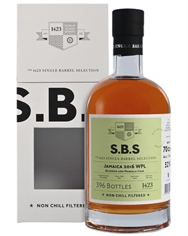 SBS Jamaica WPL 2016/2025 Single Barrel Selection 9 år Bourbon og Marsala Cask Rom 52%