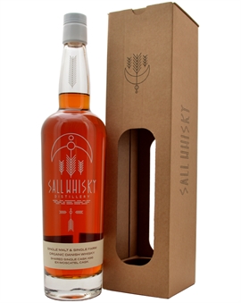 Sall Whisky Ex-Moscatel Sherry Cask Økologisk Peated Single Malt Dansk Whisky 70 cl 58%