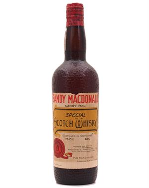 Sandy Macdonald Special Scotch Whisky Glendullan Glenlivet Distillery 43%