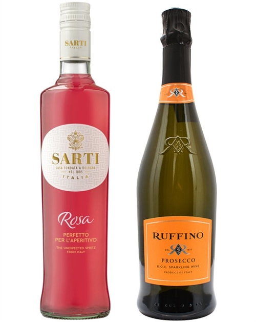 Sarti Spritz med Ruffino Prosecco cocktailpaketet