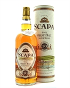 Scapa 10 år gammal version Single Orkney Malt Scotch Whisky 100 cl 43%