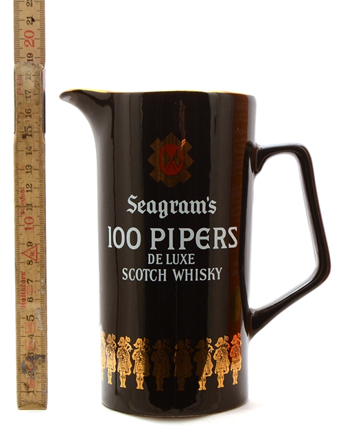 Seagrams Whiskey Jug 3 Vattenkanna 100 Piper\'s Water Jug