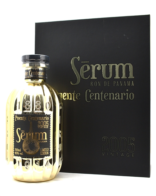 Serum Puente Centenario Vintage 2005 Panama Rom 70 cl 40%