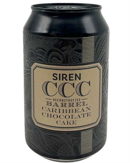 Siren CCC Caribbean Chocolate Cake Barrel Aged Tropical Stout Burköl 330 ml 8,4%