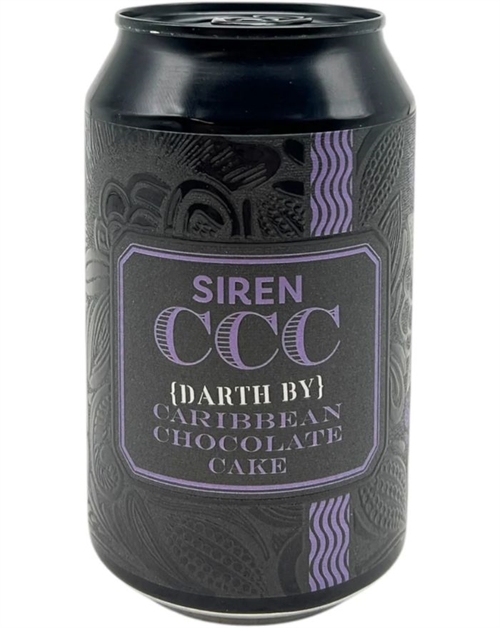 Siren CCC Death By Caribbean Chocolate Cake Imperial Tropical Stout Burköl 330 ml 14%