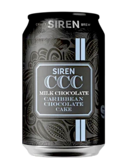 Siren CCC Milk Chocolate Caribbean Chocolate Cake Tropical Stout Burköl 330 ml 7,4%