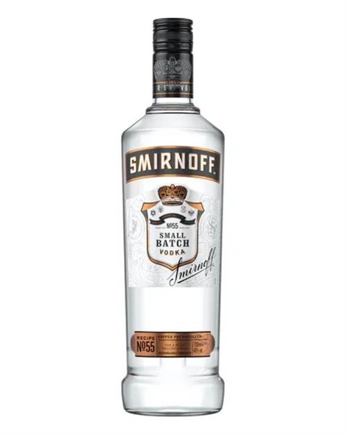 Smirnoff nr. 55 Black Premium Vodka 70 cl 40%