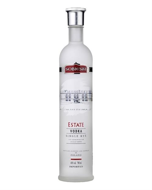 Sobieski Estate Vodka Single Rye 40 procent alkohol och 70 centiliter