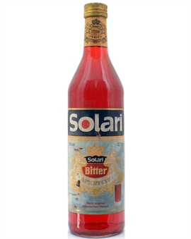 Solari Bitter Aperitif Vintage flaske 2 Italiensk Likör 70 cl 25%