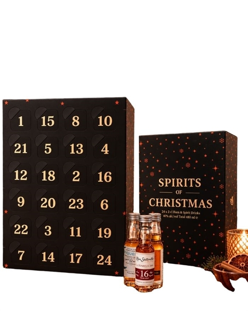 Spirit of Christmas fra A Clean Spirit - Romjulkalender fylld med 24 st x 2 cl 