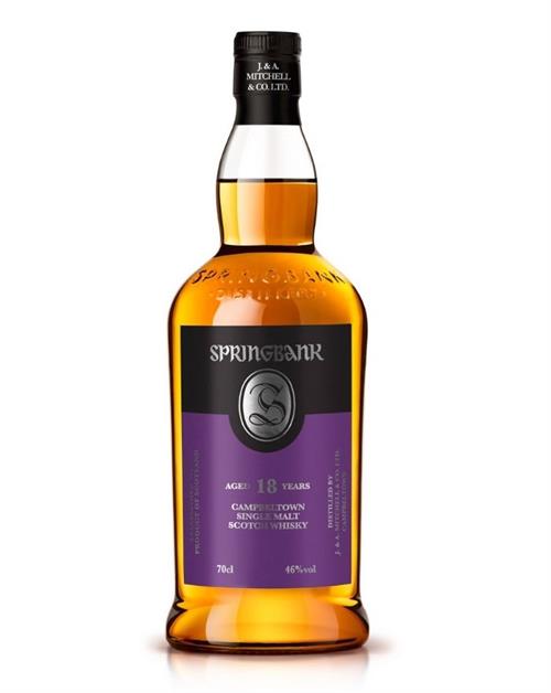Springbank 18 års singel Campbeltown Malt Whisky