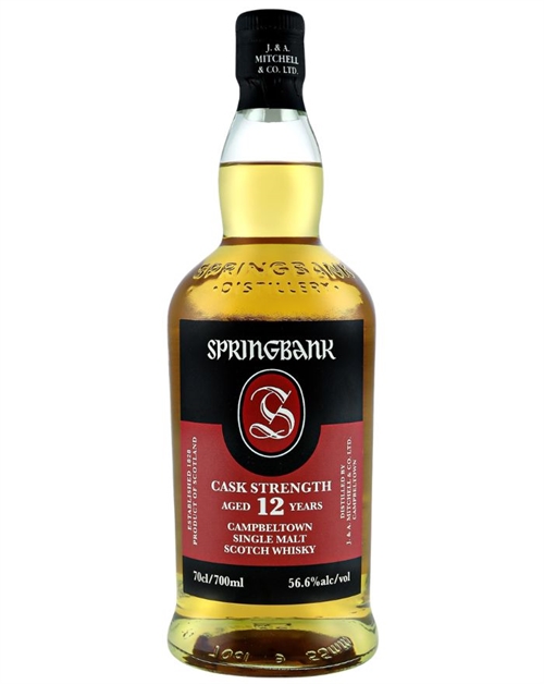 Springbank 12 år Cask Strength 2026 Single Campbeltown Malt Scotch Whisky 56,6%