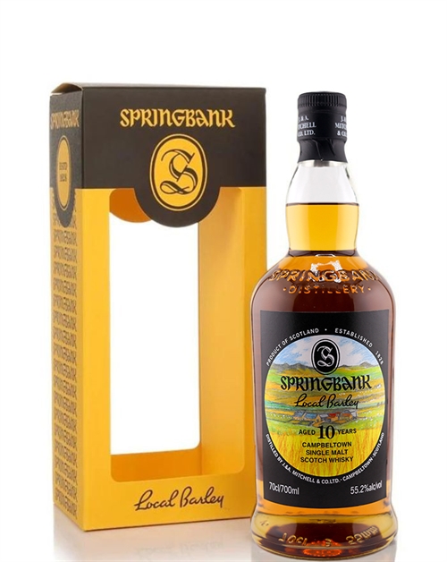 Springbank 10 år Local Barley 2025 Campbeltown Single Malt Scotch Whisky 55,2%
