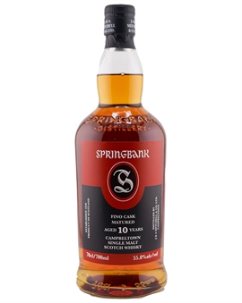 Springbank 10 år Fino Cask Matured Campbeltown Single Malt Scotch Whisky 55%