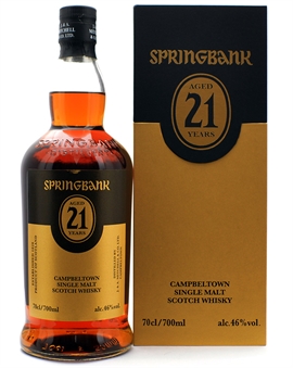 Springbank 21 år Limited Edition 2026 Campbeltown Single Malt Scotch Whisky 70 cl 46%