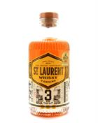 St Laurent 3 Grains 3 år Double Destillered Copper Still Canadian Whisky 70 cl 43%