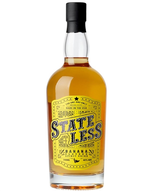 Stateless American Banana Flavored Whiskey 70 cl 40%