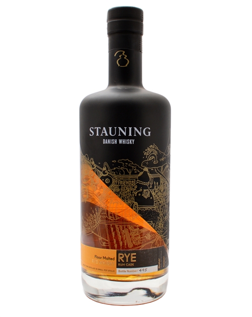 Stauning Rye Rum Cask 2017/2020 Single Malt Dansk Whisky 70 cl 46,5%