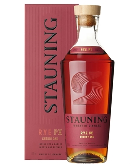 Flaska Stauning Rye PX Sherry Oak Dansk Rye Whisky