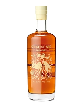 Flaska av Stauning Dirty Bastard Research Series Single Rye Whisky