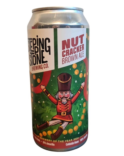 Stepping Stone Nut Cracker Brown Ale Dansk Juleöl 440 ml 5,6 %