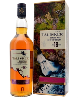 Talisker 18 år Single Malt Whisky Skye 70 cl 45,8%