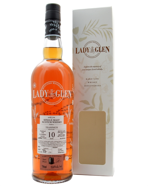 Teaninich 2014/2025 Lady of the Glen 10 år Highland Single Malt Scotch Whisky 53%