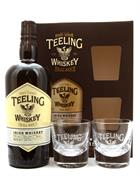 Teeling Kartong Presentset med 2 glas Small Batch Rom Cask Blended Irish Whisky 70 cl 46%