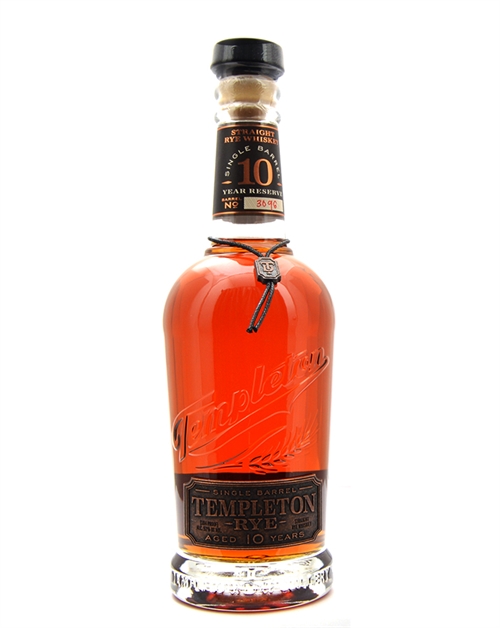 Templeton Rye 10 år Single Barrel Straight Rye Whisky 70 cl 52%