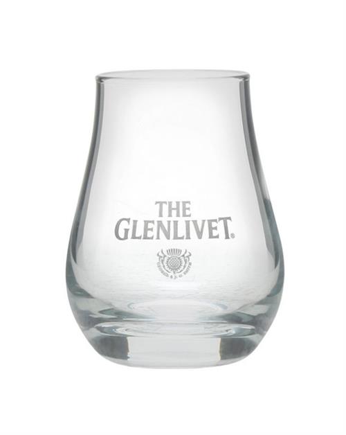 The Glenlivet Tumbler Whiskyglas med logotyp 