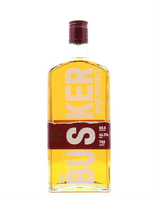 The Busker 88.6 proof Single Grain Irish Whisky 70 cl 44.3%