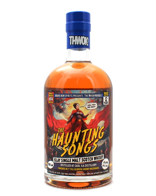 Caol Ila 12 år The Haunting Songs Whiskyheroes Oloroso Sherry Hogshead Single Islay Malt Whisky 51,6%