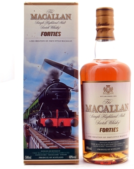 Macallan Travel Series 1940s Forties Single Speyside Malt Whisky 50 cl 40%