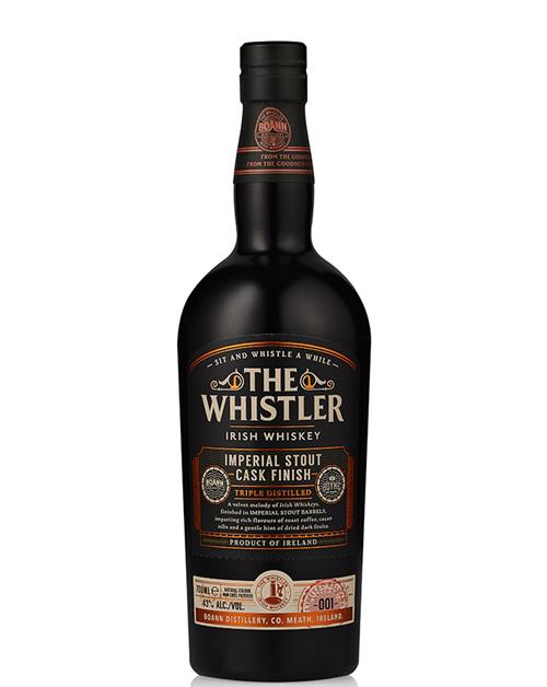 The Whistler Imperial Stout Cask Finish Boann Distillery Irish Blended Whisky 43%