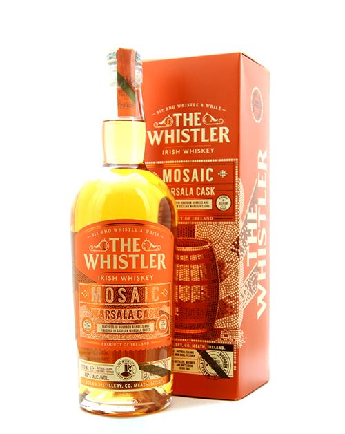 The Whistler Mosaic Marsala Cask Finish Boann Distillery Single Grain Irish Whisky 46%