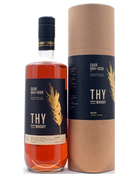 Thy Whisky FIFTY FIFTY Økologisk Single Malt Dansk Whisky FORUDBESTILLING 70 cl 59,3%