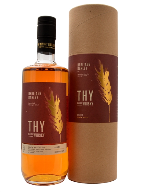 Thy Whisky Heritage Barley Imperial 2019 Single Malt Dansk Whisky 70 cl 56%