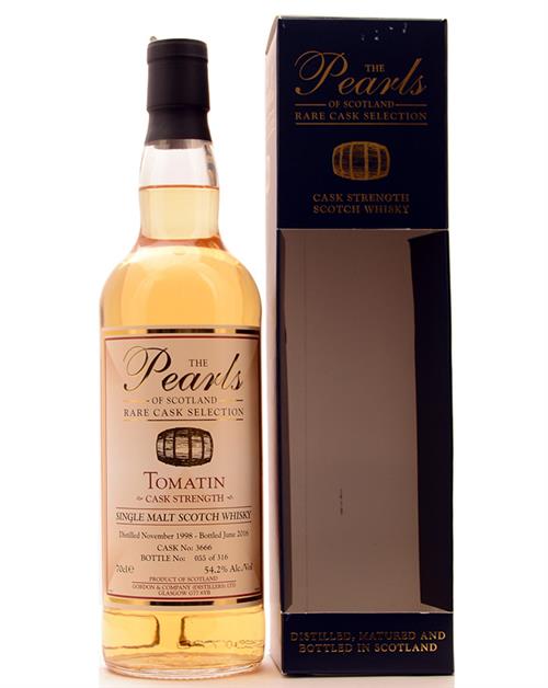 Tomatin 1998 The Pearls of Scotland 18 år Single Highland Malt Whisky