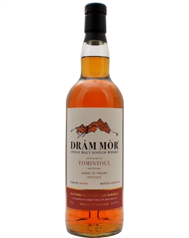 Tomintoul 13 år Dram Mor Speyside Single Malt Scotch Whisky 70 cl 56,1%