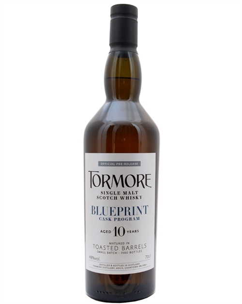 Tormore Blueprint 10 år Toasted Barrels Single Malt Scotch Whisky 48%