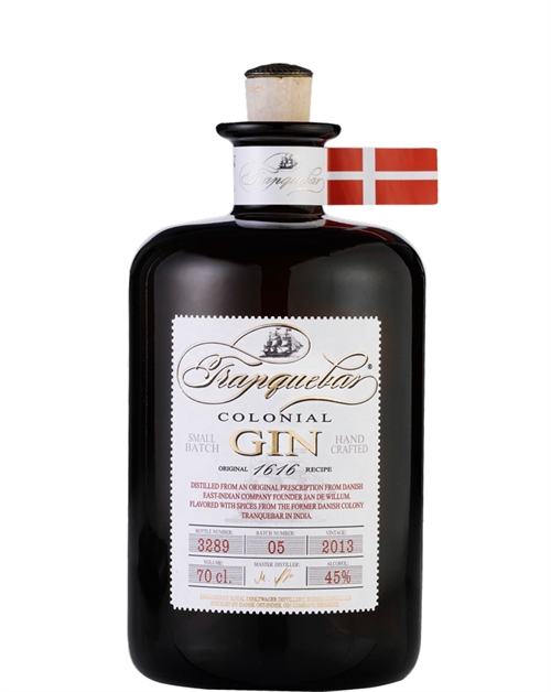 Tranquebar Gin Colonial 1616 Gin från Holland